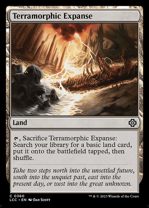 Terramorphic Expanse (The Lost Caverns of Ixalan Commander #360)