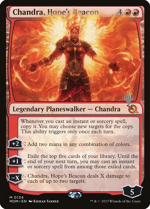 Chandra, Hope's Beacon (March of the Machine Promos #134p)
