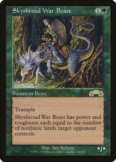 Skyshroud War Beast card image