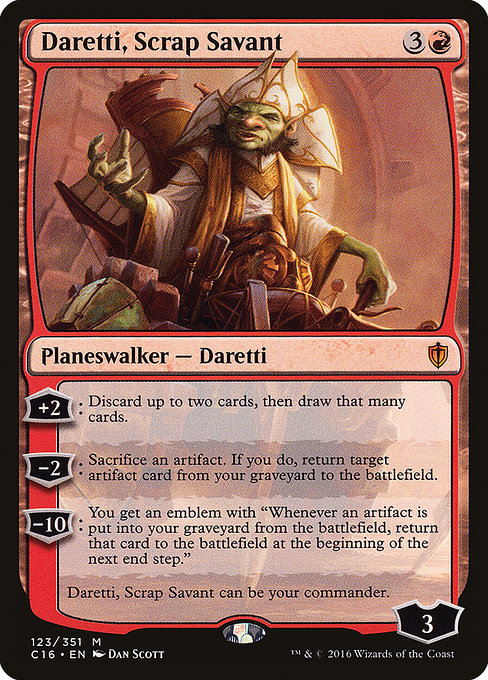 Daretti, Scrap Savant (c16) 123