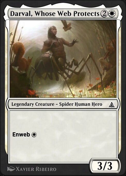 Spider-Man, Web-Slinger magic the gathering card art
