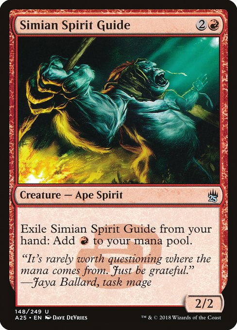 Simian Spirit Guide (Masters 25 #148)