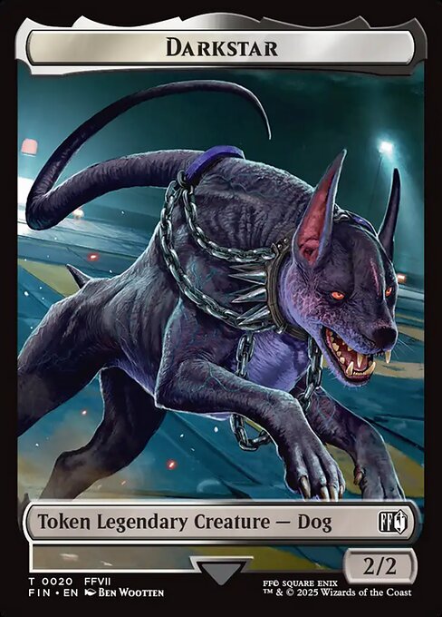 Darkstar from Final Fantasy Tokens painted by Ben Wootten