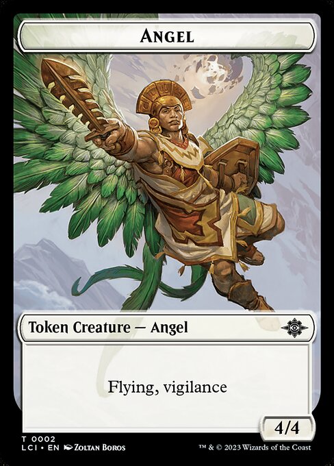 Angel (The Lost Caverns of Ixalan Tokens #2)