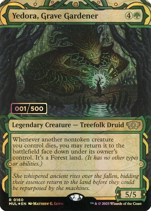 Yedora, Grave Gardener (Multiverse Legends #160z)