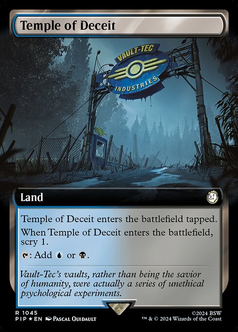 Temple of Deceit (Fallout #1045)