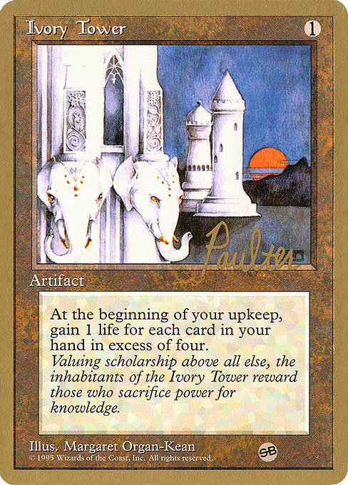 Ivory Tower (Pro Tour Collector Set #pp328sb)