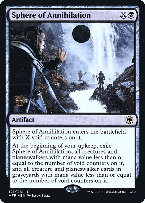 Sphere of Annihilation (Adventures in the Forgotten Realms Promos #121s)