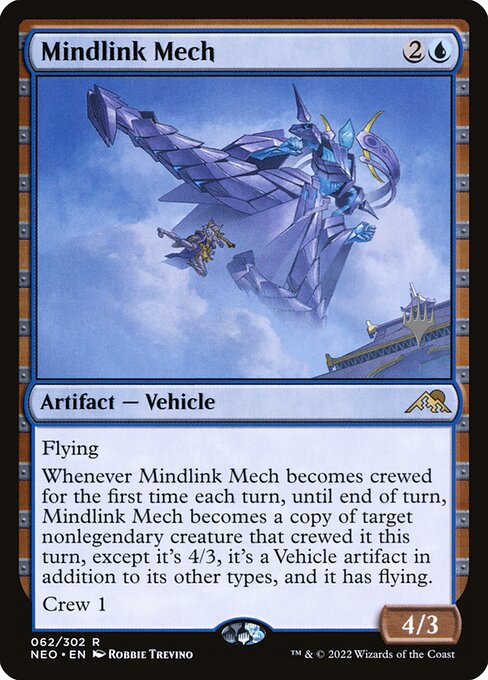 Mindlink Mech (Kamigawa: Neon Dynasty Promos #62p)