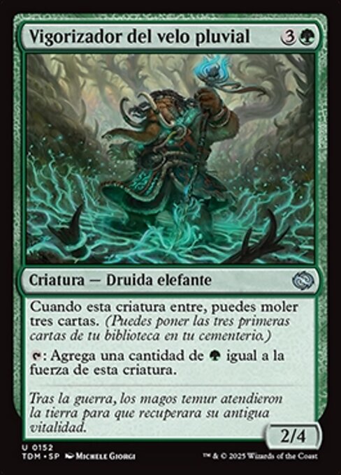 Vigorizador del velo pluvial