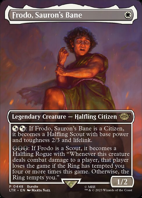 Frodo, Sauron's Bane card image