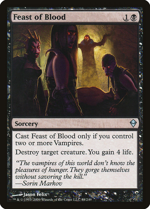 Feast of Blood (Zendikar #88)