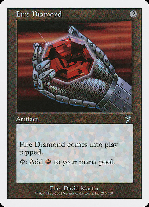 Fire Diamond (Seventh Edition #296)