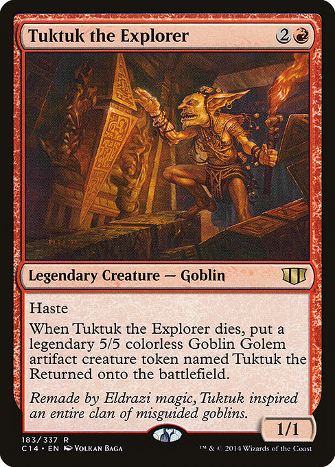 Tuktuk the Explorer (Commander 2014 #183)