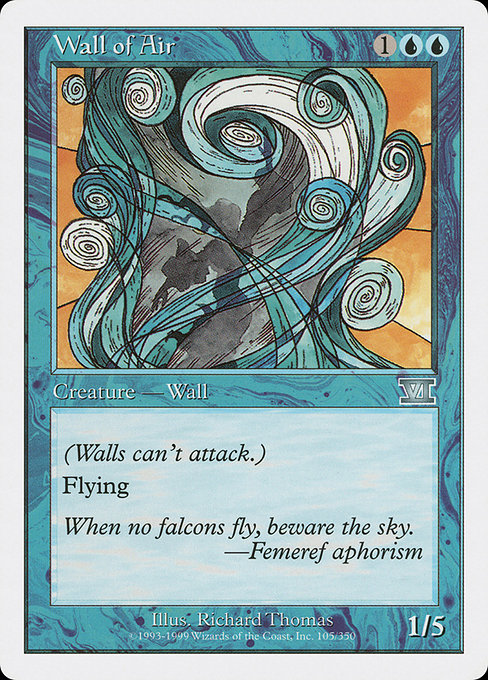 Wall of Air (Classic Sixth Edition #105)