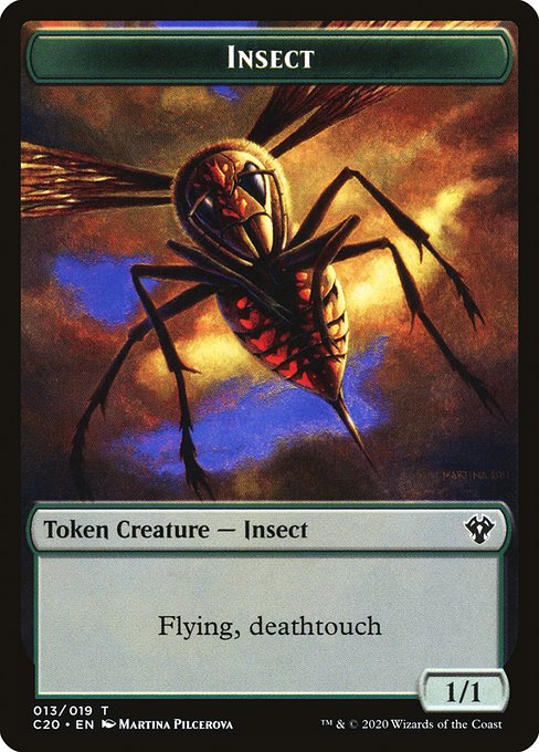 Insect (Commander 2020 Tokens #13)