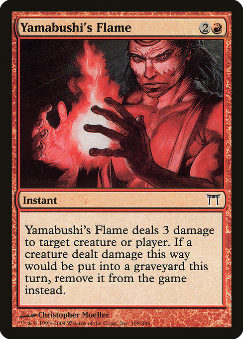 Flamme du yamabushi
