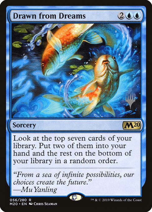 Drawn from Dreams (Core Set 2020 Promos #56p)