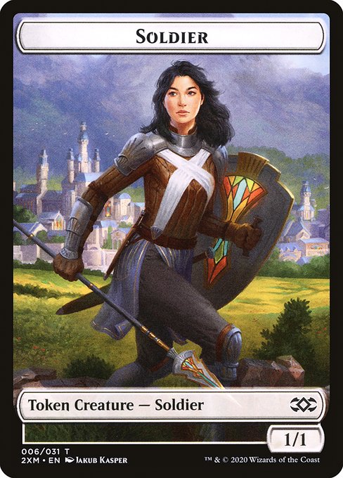 Soldier (Double Masters Tokens #6)