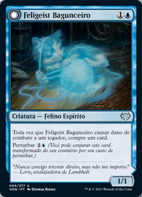 Mischievous Catgeist // Catlike Curiosity