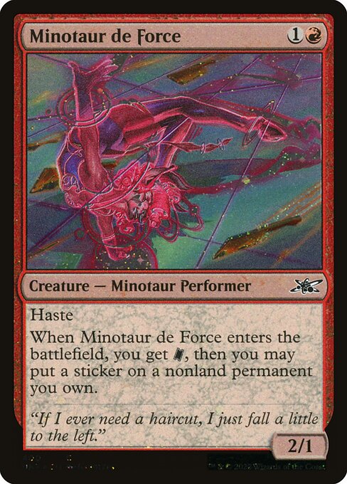 Minotaur de Force (Unfinity #400)
