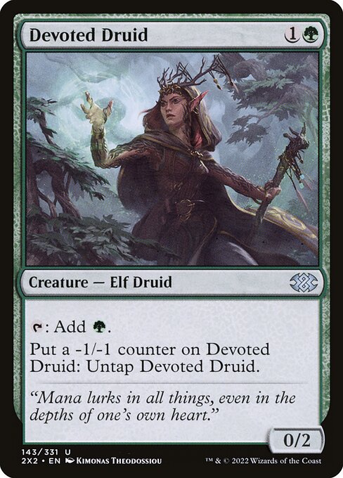 Devoted Druid (Double Masters 2022 #143)