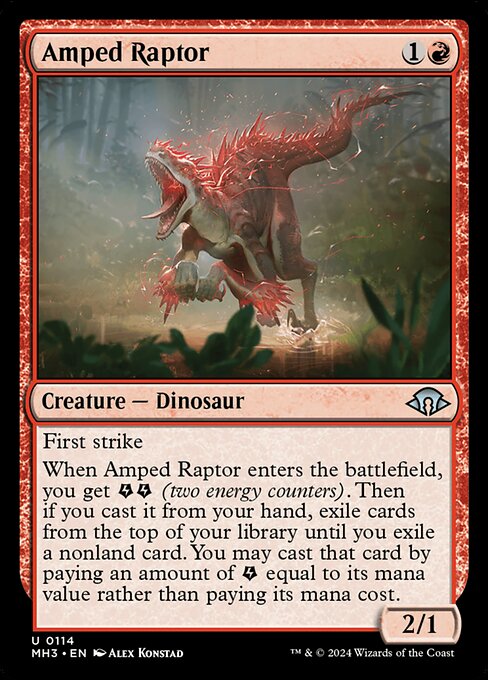 Amped Raptor (mh3) 114 Amped Raptor (mh3) 114