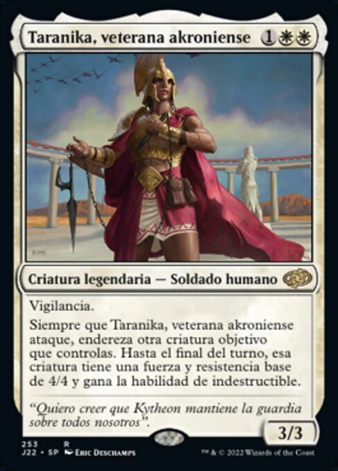 Taranika, Akroan Veteran (Jumpstart 2022 #253)