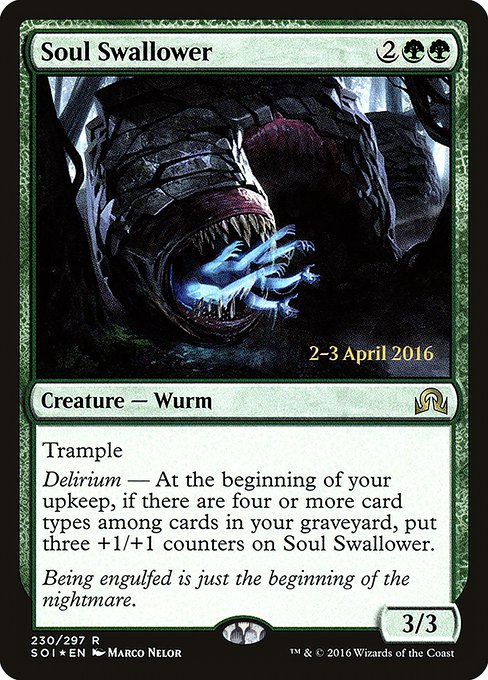 Soul Swallower (Shadows over Innistrad Promos #230s)