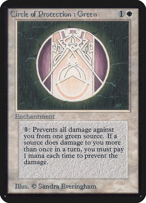 Circle of Protection: Green (Limited Edition Alpha #11)