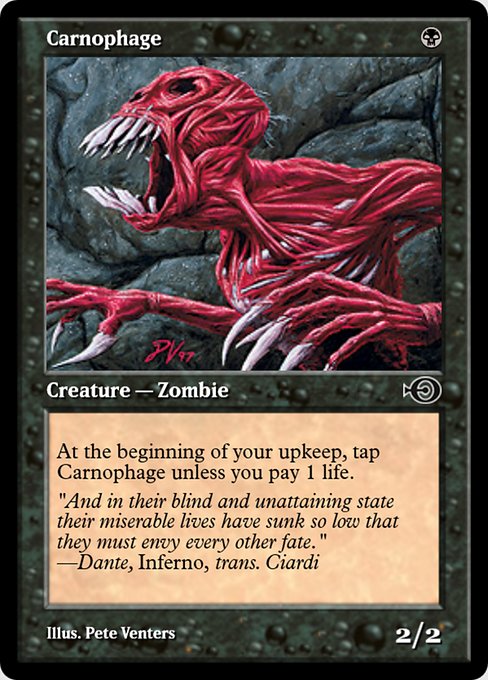 Carnophage (Magic Online Promos #36100)
