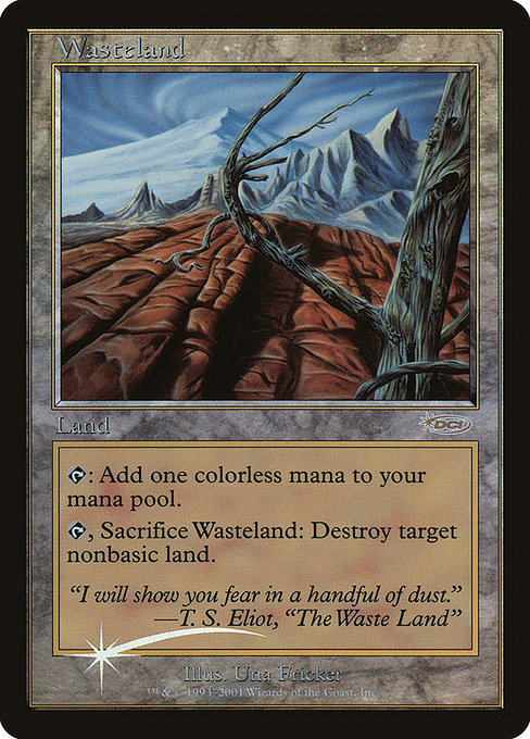 Wasteland (Magic Player Rewards 2001 #1)
