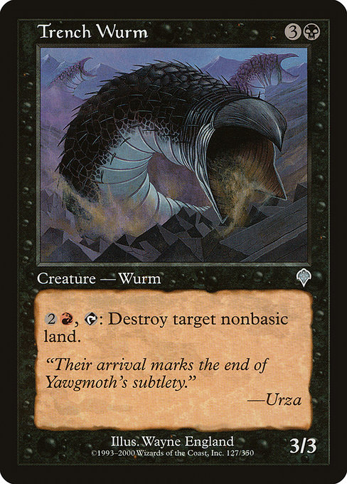 Trench Wurm card image