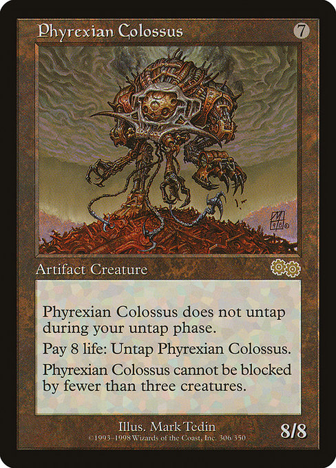 Phyrexian Colossus (Urza's Saga #305)