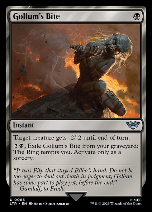 Gollum's Bite card image