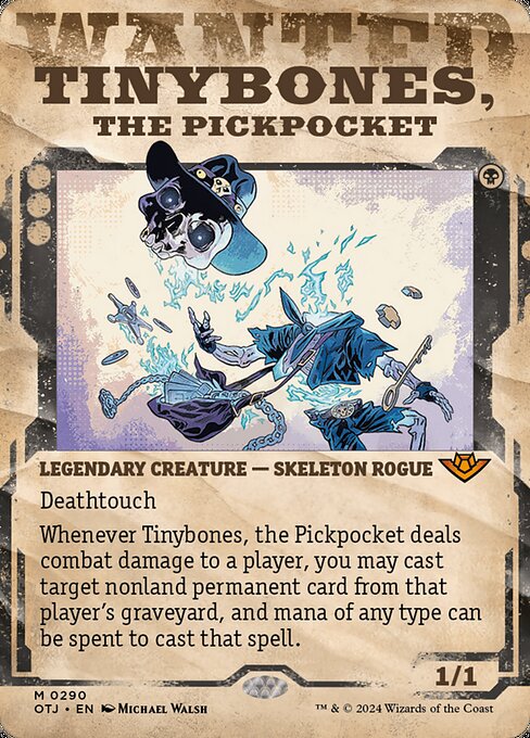 Tinybones, the Pickpocket (Outlaws of Thunder Junction #290)
