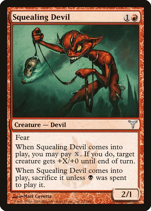 Diable glapissant|Squealing Devil