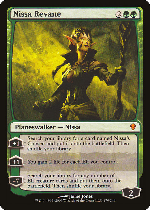 Nissa Revane (Zendikar #170)