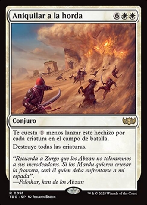 Aniquilar a la horda