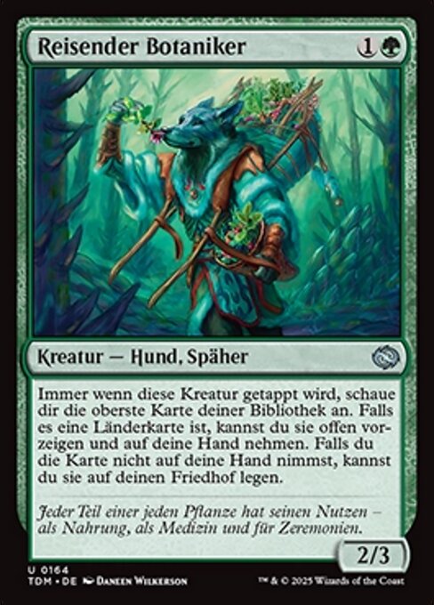 Reisender Botaniker