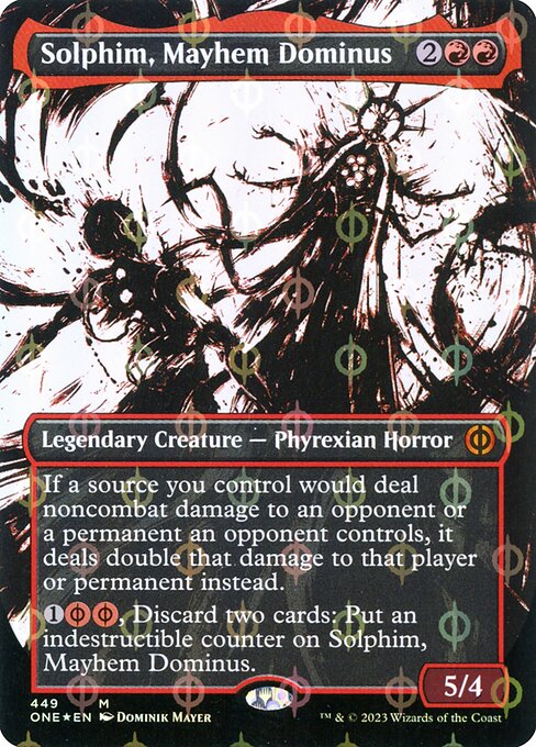 Mite Overseer from Phyrexia: All Will Be One Variants Spoiler