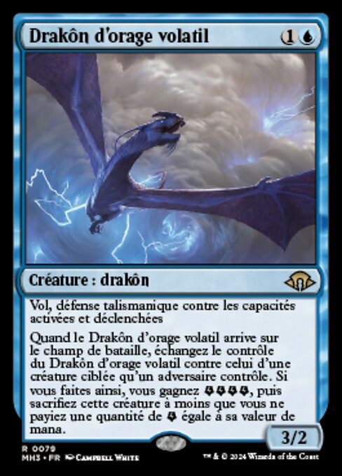 Volatile Stormdrake (Modern Horizons 3 #79)