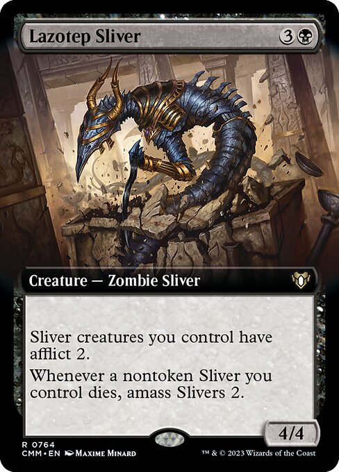 Lazotep Sliver (Commander Masters #764)