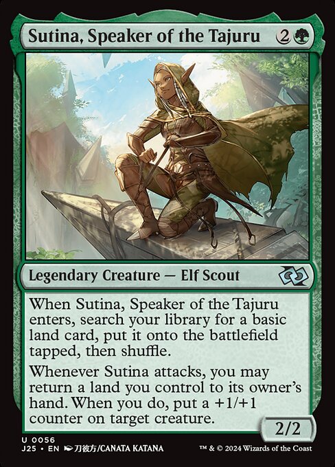 Sutina, Speaker of the Tajuru (Foundations Jumpstart #56)