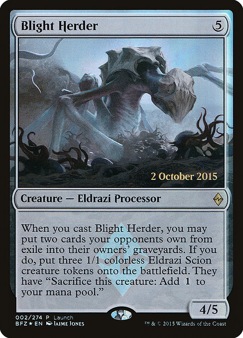 Blight Herder (Battle for Zendikar Promos #2)