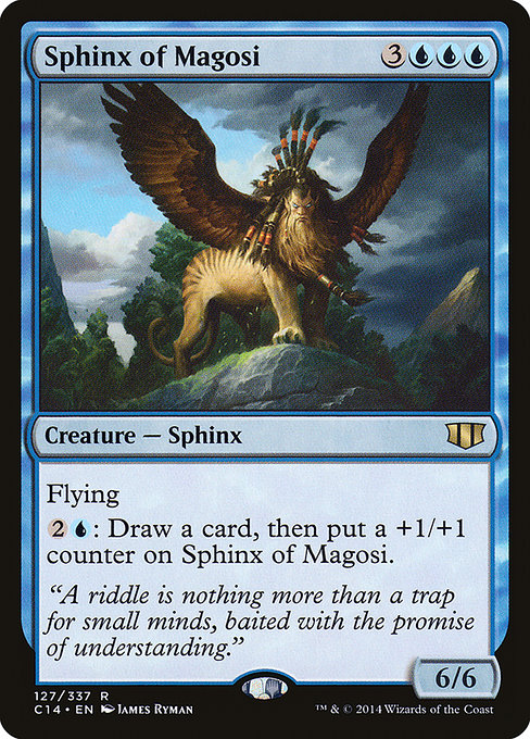 Sphinx of Magosi (Commander 2014 #127)