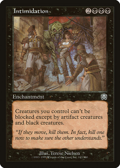 Intimidation card image