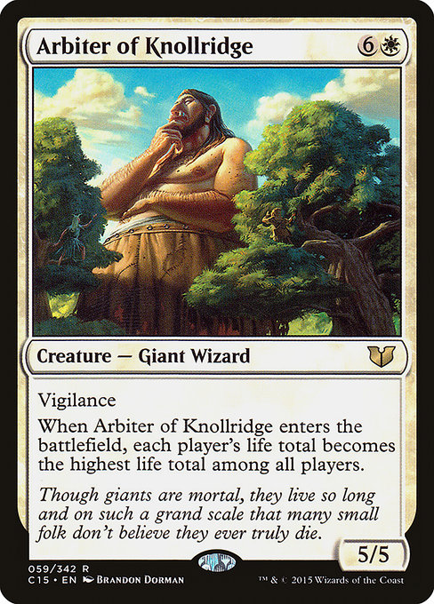 Arbiter of Knollridge (Commander 2015 #59)
