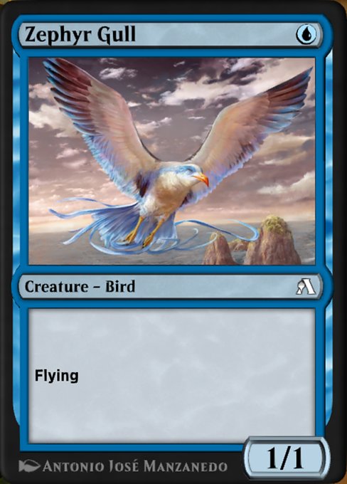 Zephyr Gull (Arena New Player Experience Cards #23)