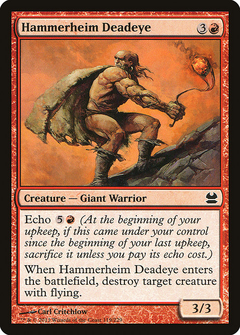 Hammerheim Deadeye (Modern Masters #119)
